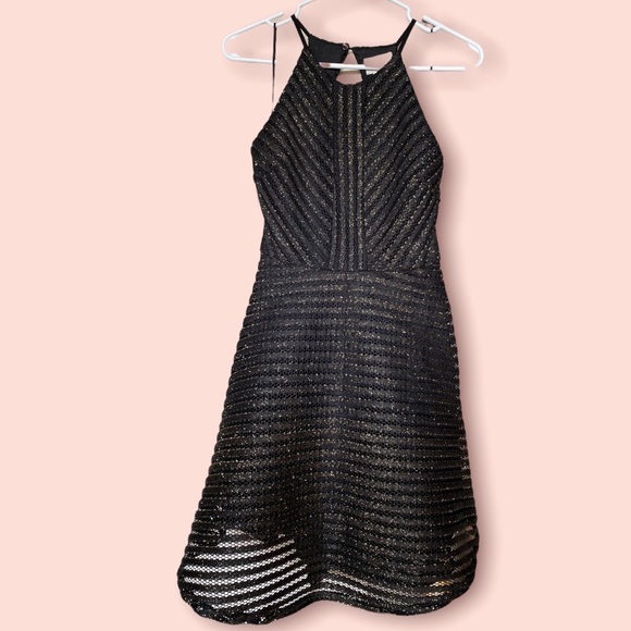 Glittery black mini dress ✨ - Picture 1 of 3